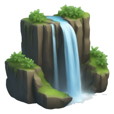 waterfall sticker