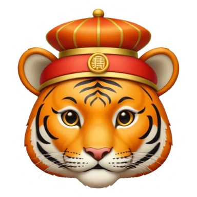 Chinese new year 老虎，我要有新年气氛的 sticker