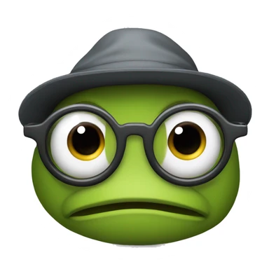 SAPO COM OCULOS E UMA CAXA DE SOM sticker