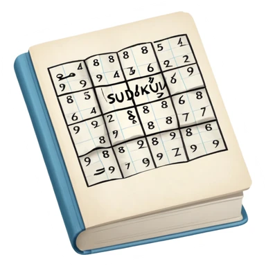 suicide note in a book of sudoku puzzles sticker