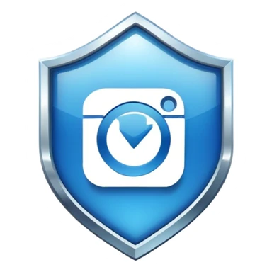 instagram blue verification badge with white checkmark sticker