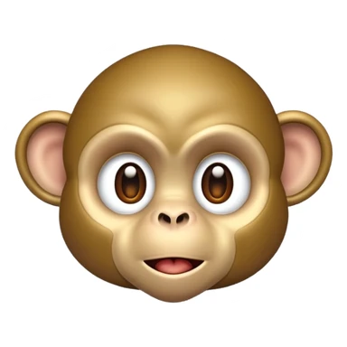 Monkey drool sticker