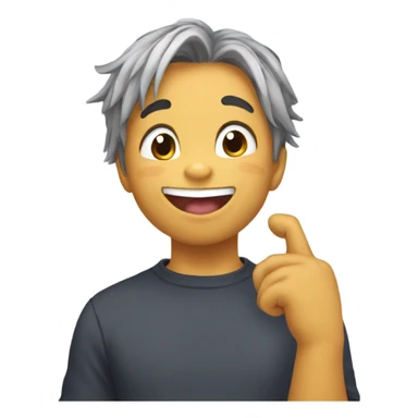 catboy licking paws sticker