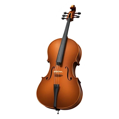 Black cello sticker
