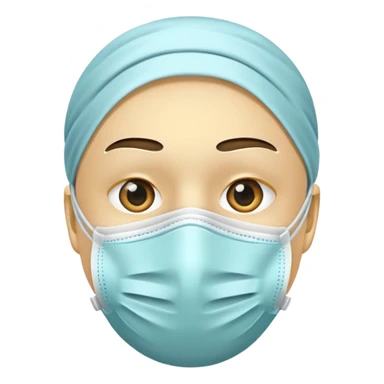 medical mask sticker
