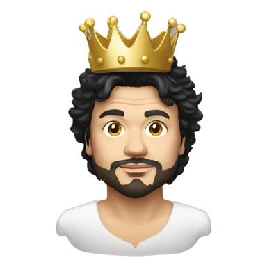 philip kirkorov with a crown sticker