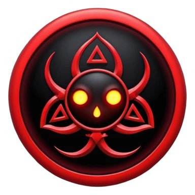 Make a black magic symbol sticker