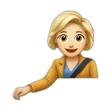 L’influenceur Vivien Roulin dans une camionnette  sticker