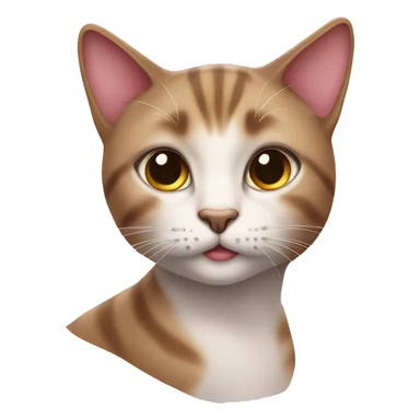 Feminine cat  sticker