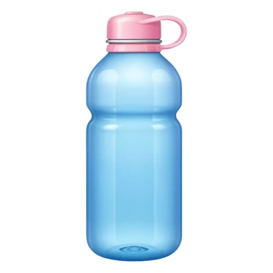 Colorful shiny pastel water bottle sticker