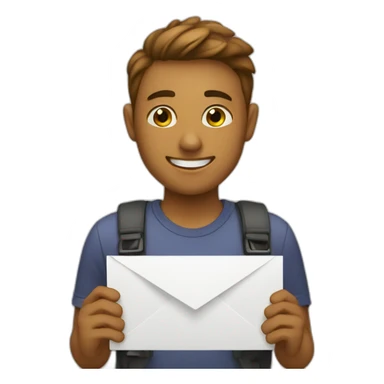 Thank you card sticker