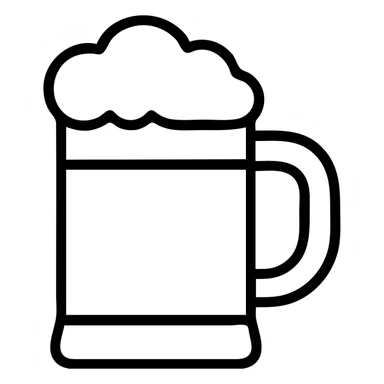 beer mug sticker
