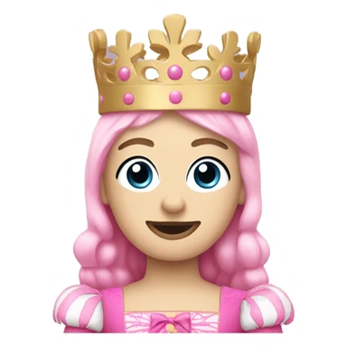 Pink nutcracker sticker