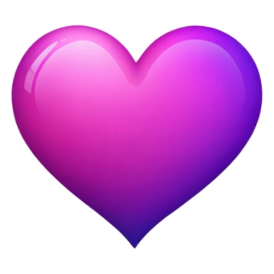 Purple in pink heart sticker