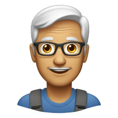 62 year old men who works as a retail worker sticker