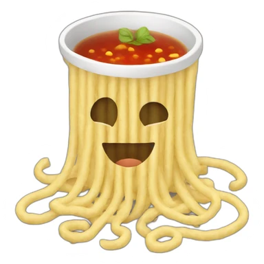 get well soon noodles sticker