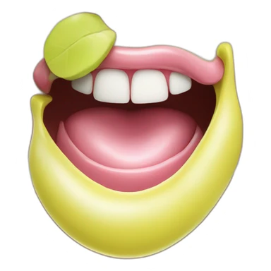 chewing gum flavor sticker