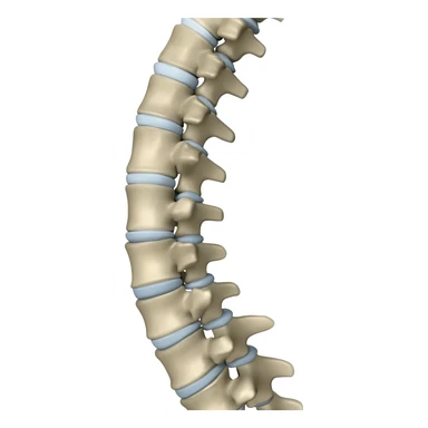 columna vertebral sticker