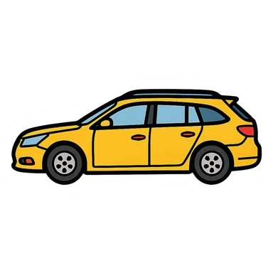 Chevrolet Cruze SW 2012 side view, clean and recognizable, suitable for icon or sticker sticker