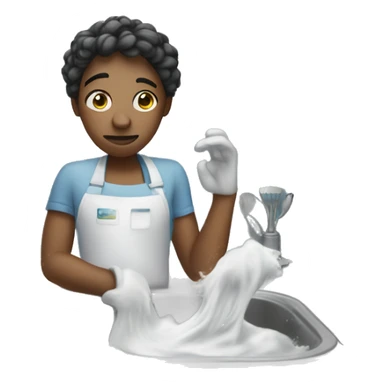 I'm tired of washing dishes sticker