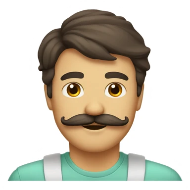 Mostacho sticker