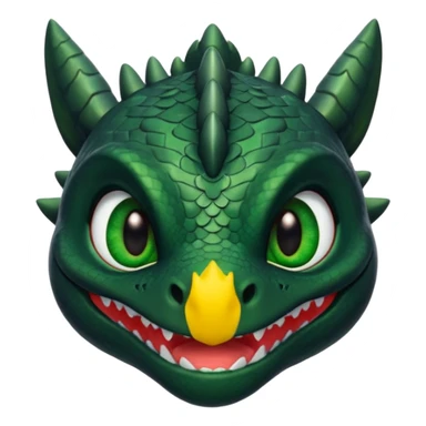 Toothless face from how to train your Dragon sticker