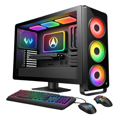 gaming pc sticker