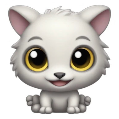 baby Digimon creature sticker