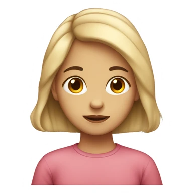 an autistic girl sticker