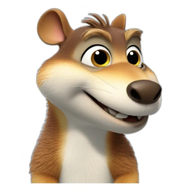 Scrat Ice glace sticker