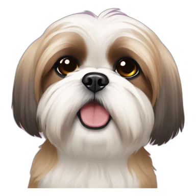 birthday shih tzu sticker
