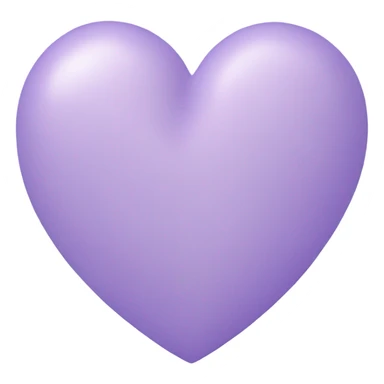 Pastel lavender heart  sticker