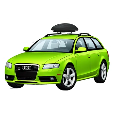 2007 Audi a4 Quattro slime 3.0 tdi station wagon sticker