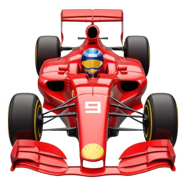 Formula 1 car sticker