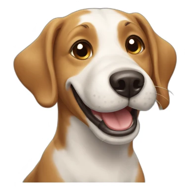 happy happy dog happy happy sticker