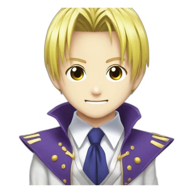 Kurapika kuHunterxHunter anime sticker
