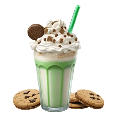 the girl scout milkshake sticker