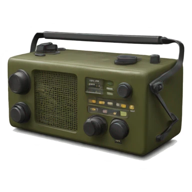 SE 240 military radio sticker