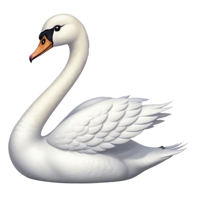 Swan sticker