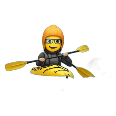 L'évolution in kayak sticker