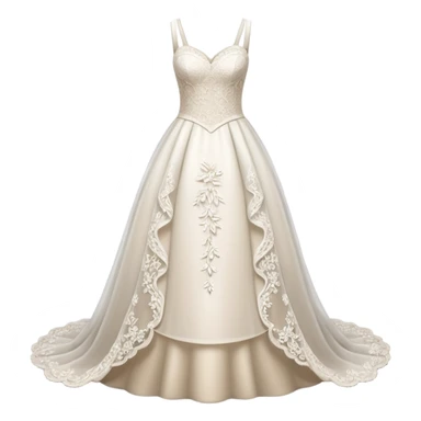 Lace wedding dress  sticker