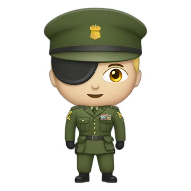 military ni a suit fight sticker