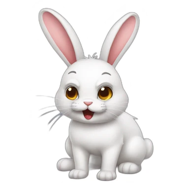 killer bunny sticker