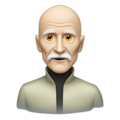 janusz korwin mikke as an alien sticker