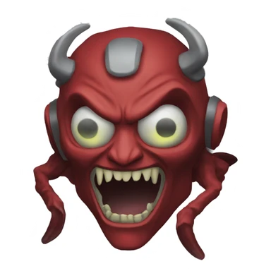 Alastor radio demon sticker