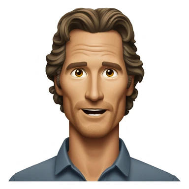 Matthew McConaughey sticker