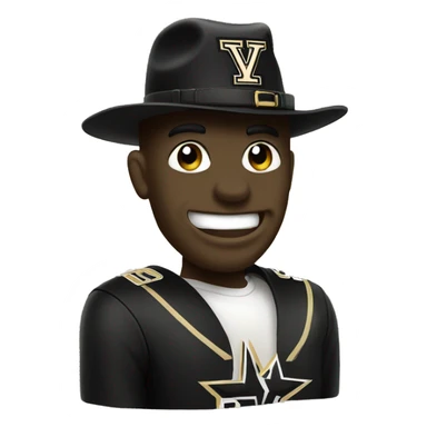 vanderbilt commodores mascot sticker