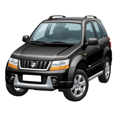 Suzuki grand vitara 2004 3 door black sticker