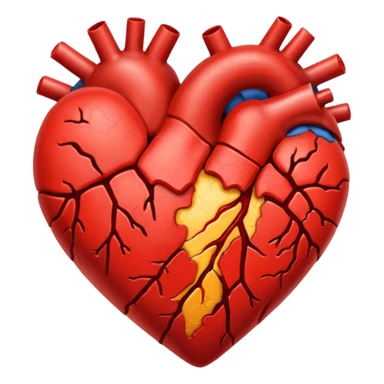 heart disease breaking heart sticker