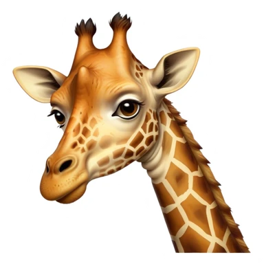 giraffe choking  sticker